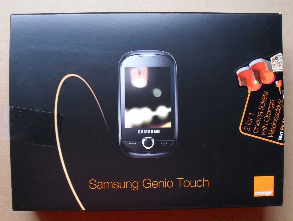 phone mobile sim credit samsung gt corby s3650 worth orange card